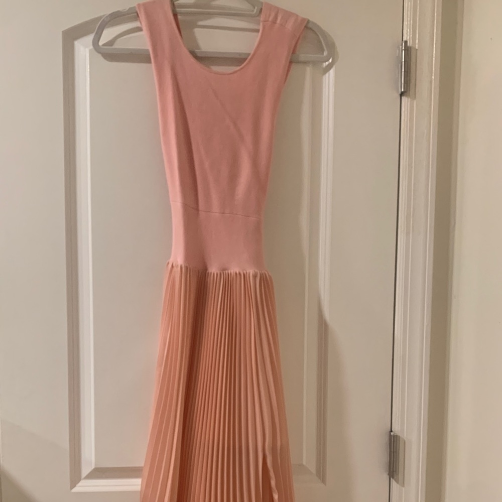 Halston Heritage light pink cocktail dress size 0